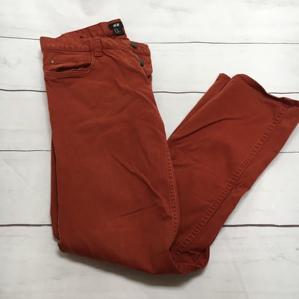 H&M Rust Colored Jeans - Picture 4 of 6